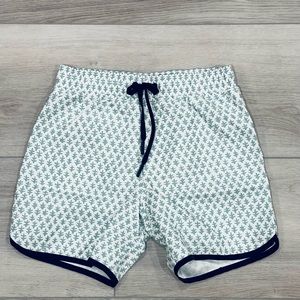 Minnow Swim x Sister Parish - boys sea leaf boardie NWT, size 11/12